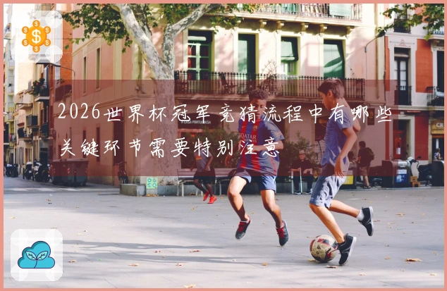 2026世界杯冠军竞猜流程中有哪些关键环节需要特别注意