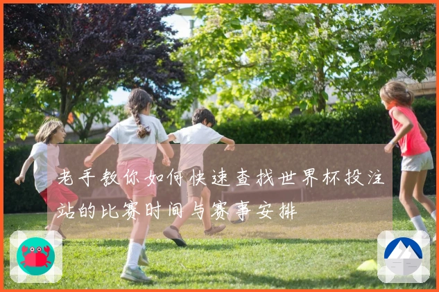 老手教你如何快速查找世界杯投注站的比赛时间与赛事安排
