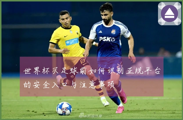 世界杯买足球前如何识别正规平台的安全入口与注意事项